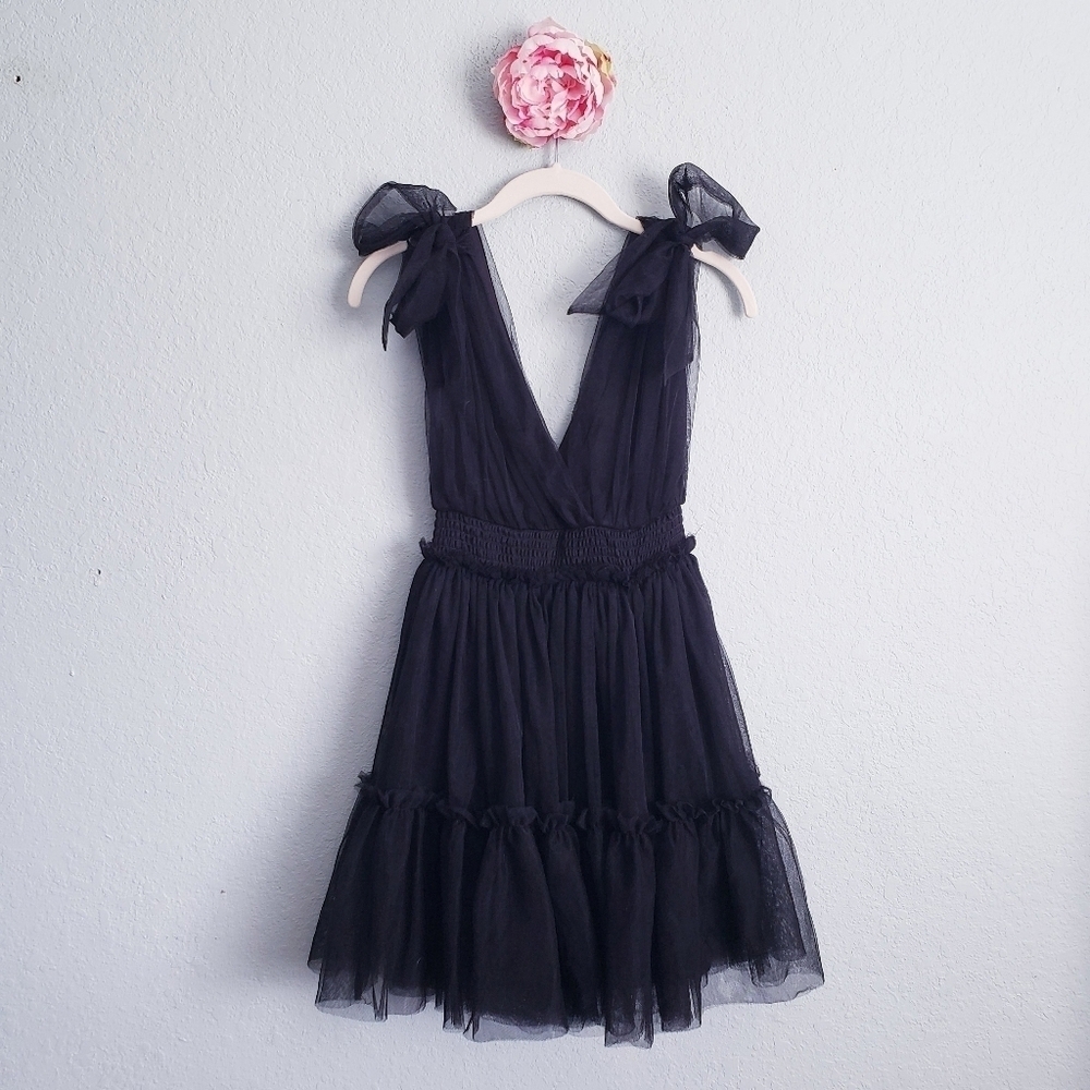 Thirty Thirty LA Black Tulle Mini Dress